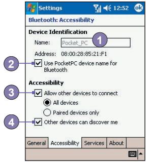 AUDIOVOX PPC-6600 - Enabling Bluetooth Services - 1
