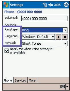 AUDIOVOX PPC-6600 - Keypad Tone - 2