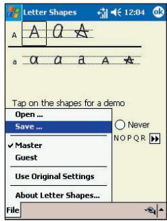 AUDIOVOX PPC-6600 - Editing/Selecting Text - 2