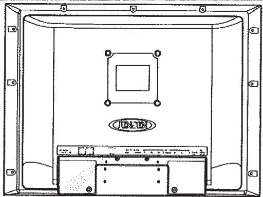 AUDIOVOX JE1909 - Noms de chaque élément - 1