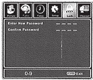 AUDIOVOX JE1909 - Personnalisation des paramètres de verrouillage (LOCK) - 4