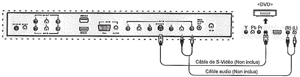 AUDIOVOX JE1909 - Raccordements de DVD - 2