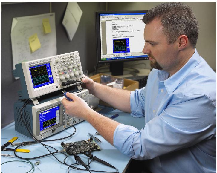 TEKTRONIX TDS2000C - Limit Test - 2