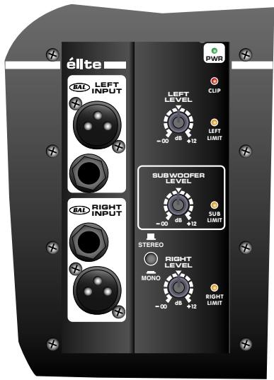 YORKVILLE ELITE EXCURSION 1000 - i. Left & Right Input Jacks - 1