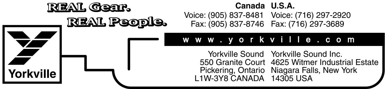 YORKVILLE ELITE EXCURSION 2000 - Excursion 2000 - 11
