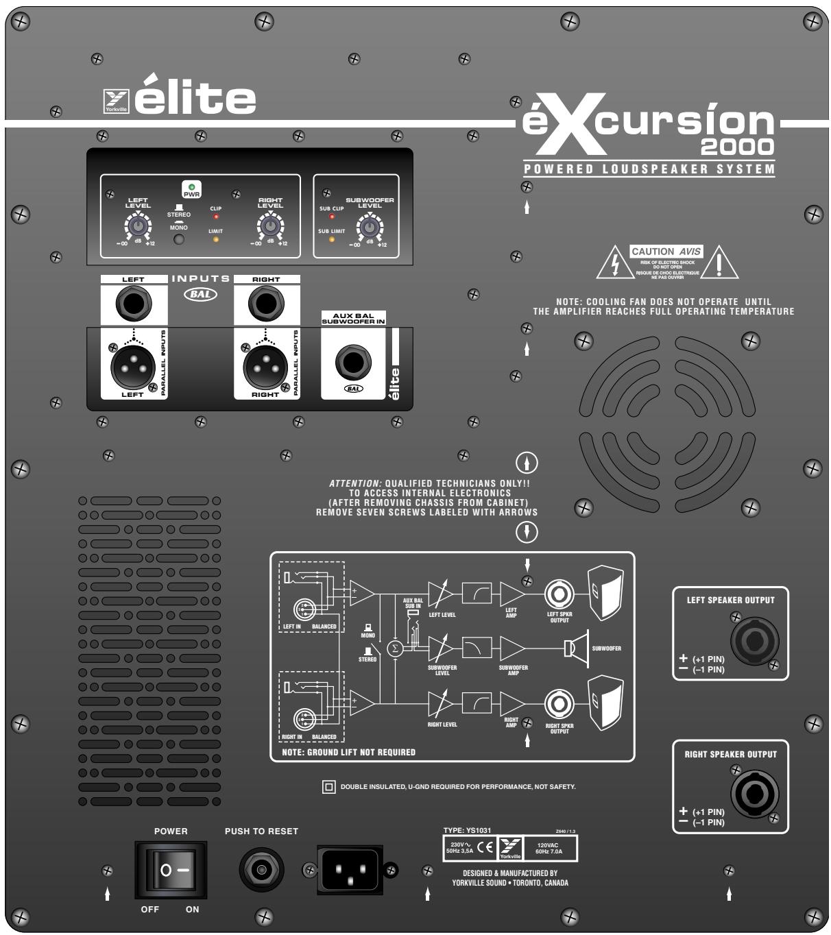YORKVILLE ELITE EXCURSION 2000 - Excursion 2000 - 1