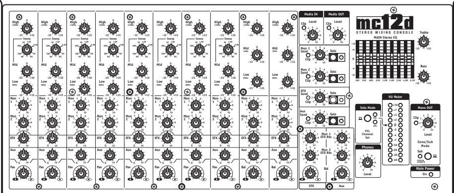 YORKVILLE MC12D - SPECIFICATIONS - 1