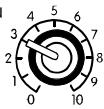 YORKVILLE MP10DS - CHANNEL MON CONTROL - 5