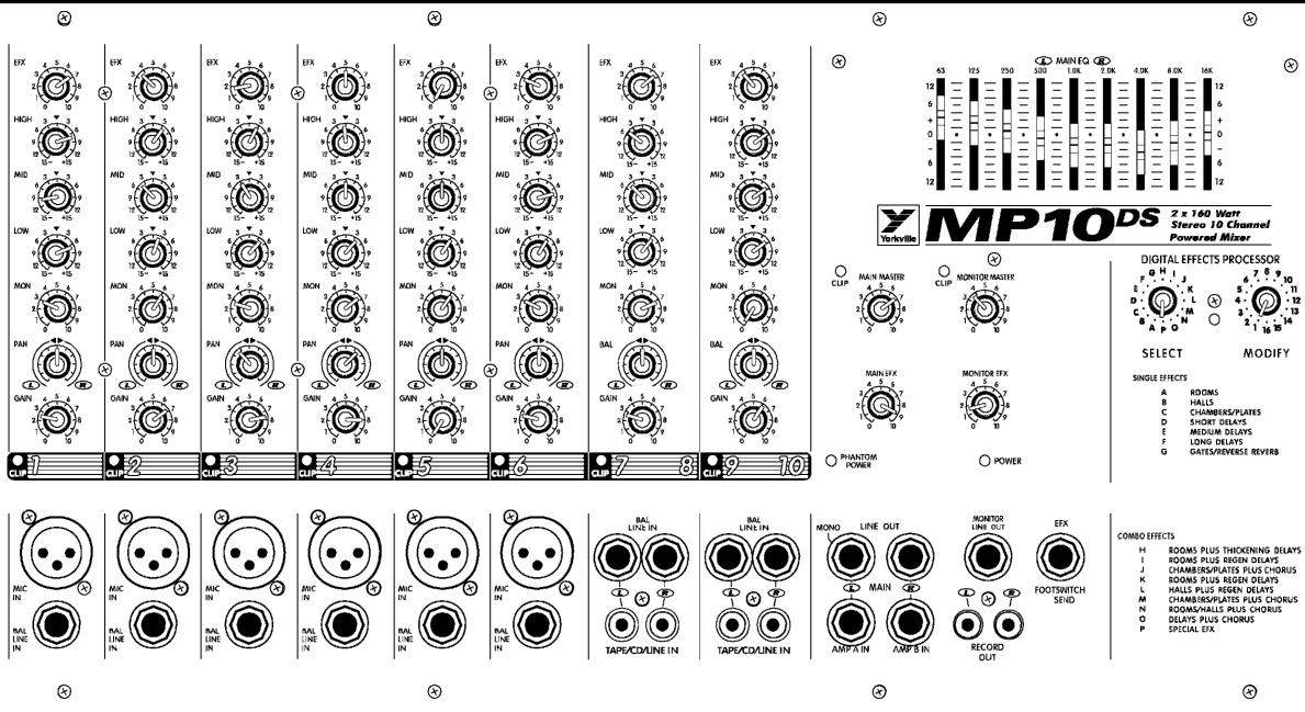 YORKVILLE MP10DS - MP10DS - 1