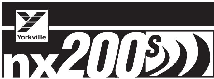 YORKVILLE NX200S - User Note - 1