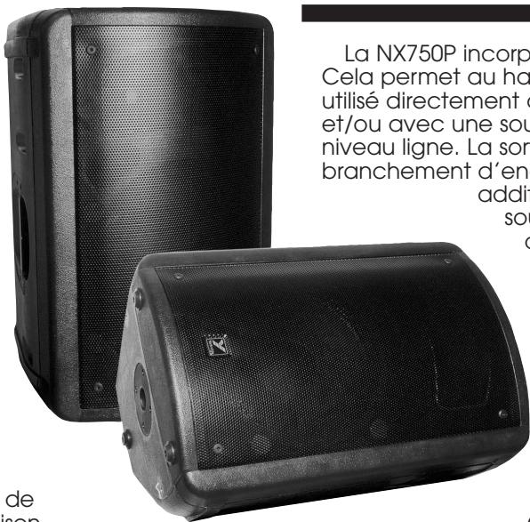 YORKVILLE NX750P - Enceinte de haut-parleurs pleine bande, amplifiée NX750P - 1