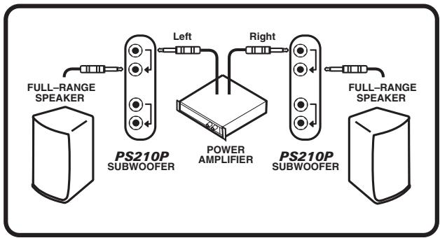 YORKVILLE PULSE PS210P - CONFIGURATION OPTIONS - 3