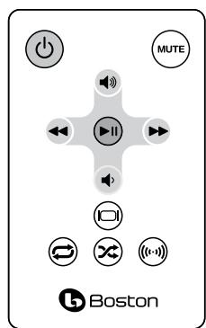 BOSTON ACOUSTICS I-DS3 PLUS - Sobre el controlremoto - 1