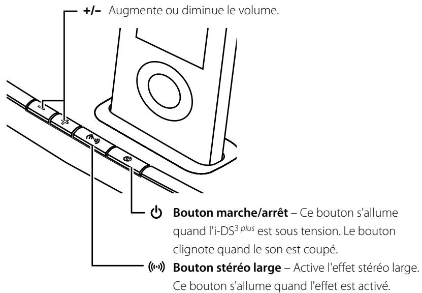 BOSTON ACOUSTICS I-DS3 PLUS - Commandes de l'i-DS3plus - 1