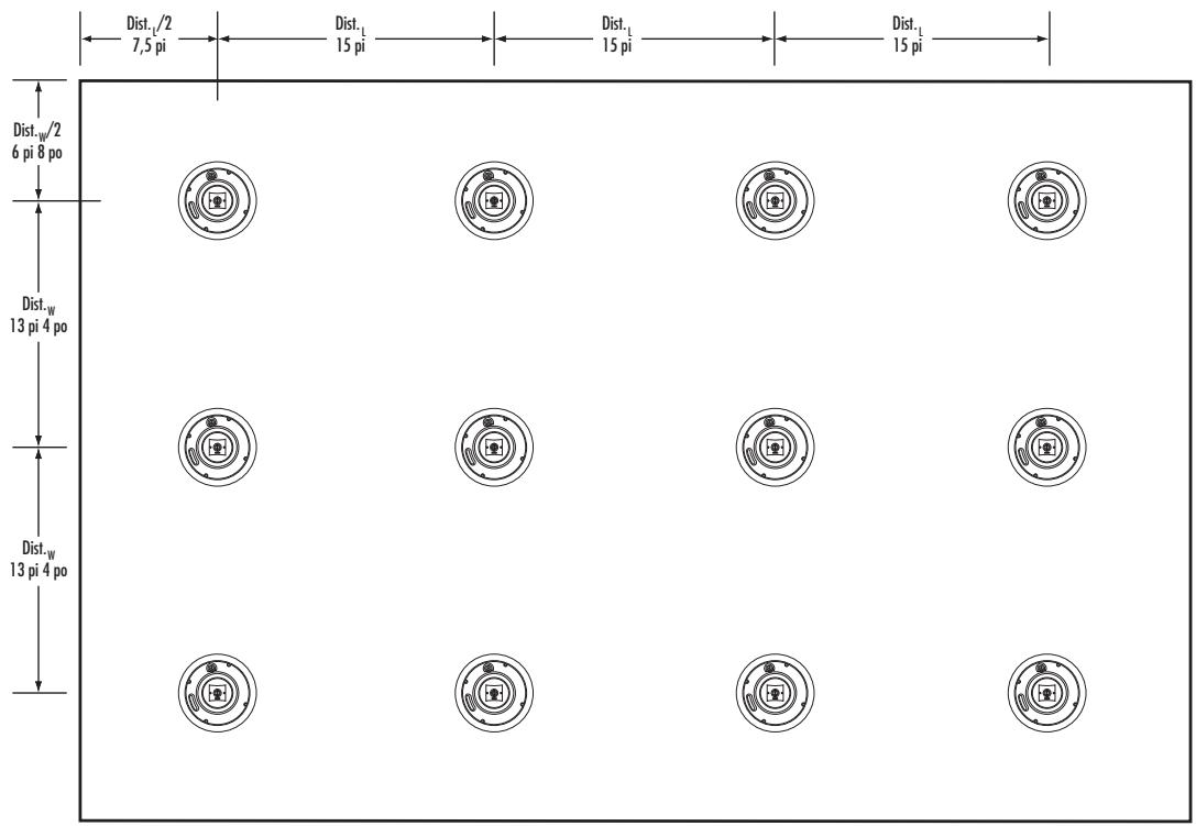 BOSTON ACOUSTICS PRI85SUBCV - Distance entre les haut-parleurs - 2