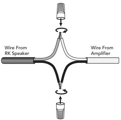 BOSTON ACOUSTICS RK5 - Connecting the Speakers - 1
