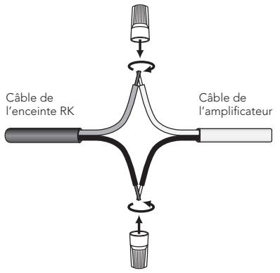 BOSTON ACOUSTICS RK5 - Raccordement des enceintes - 1