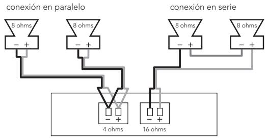BOSTON ACOUSTICS RK5 - Conexión de Múltuples Parlantes - 1