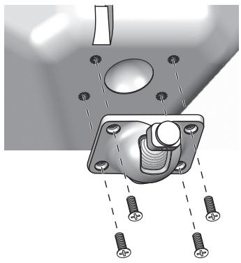 BOSTON ACOUSTICS SOUNDWARE XL - Attaching the Pivoting Ball Mount - 1