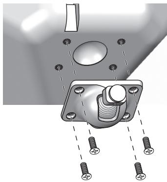 BOSTON ACOUSTICS SOUNDWARE XL - Fixation du support à rotule pivotante - 1