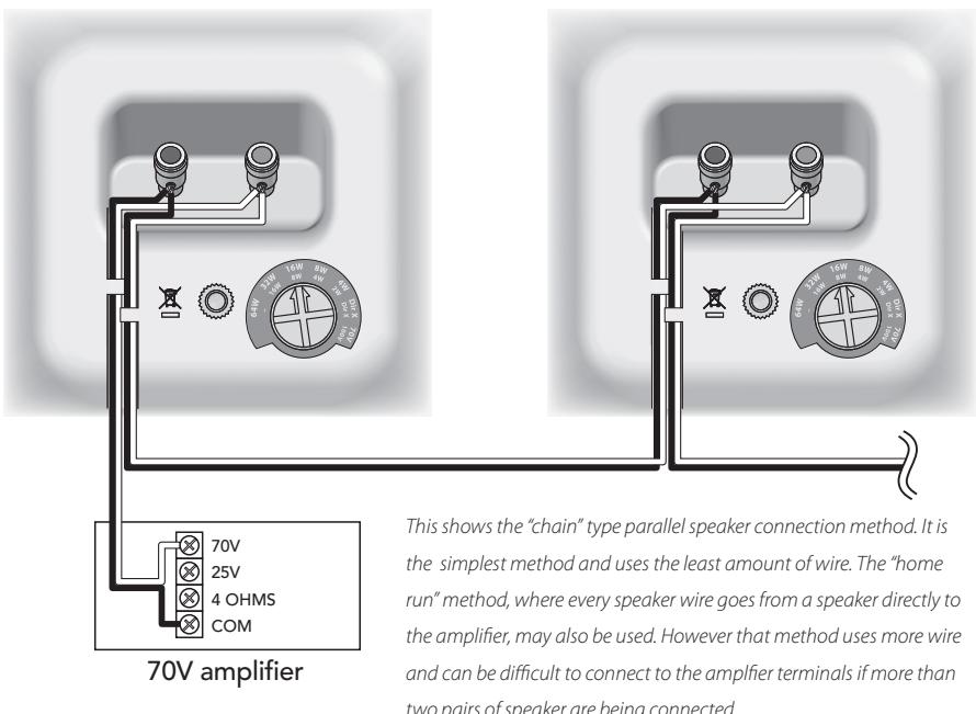 BOSTON ACOUSTICS SOUNDWARE XL - 100V/70V Constant Voltage System Usage - 1