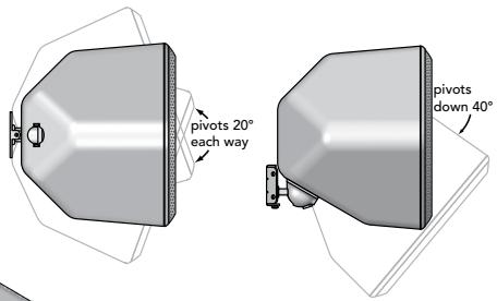 BOSTON ACOUSTICS SOUNDWARE XS 5.1 - Mounting the Speakers - 1