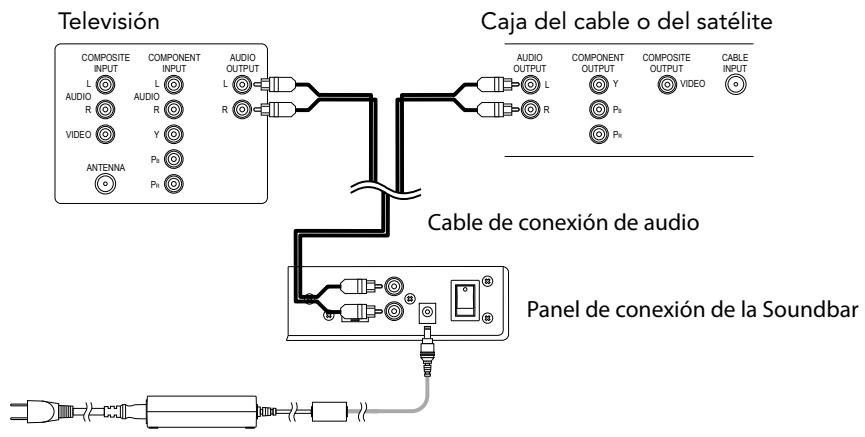 BOSTON ACOUSTICS TVEE 20 - Conexión del TVee - 1