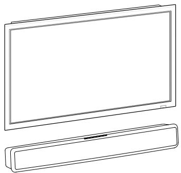 BOSTON ACOUSTICS TVEE 20 - Positionnement du télévente - 1