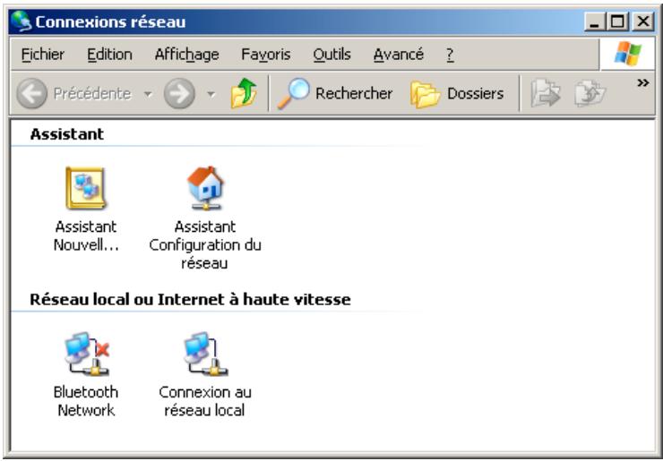 OVISLINK EVO-USB-BTH - Partage de connexion réseau sous windows (2000 ou XP) - 1