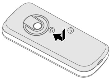 BENQ-SIEMENS C81 - Insérer la carte sim/batterie - 4