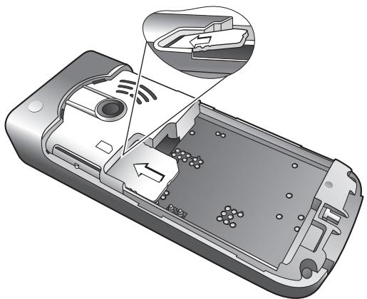 BENQ-SIEMENS E61 - Inserting a SIM card - 1