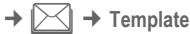 BENQ-SIEMENS EF81 - Creating text templates - 2