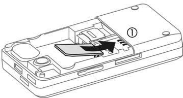 BENQ-SIEMENS EL71 - Insert SIM card - 1