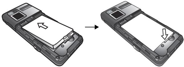 BENQ-SIEMENS S81 - Installer une batterie - 1