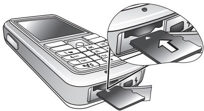 BENQ-SIEMENS S88 - Installer la carte microsd - 1