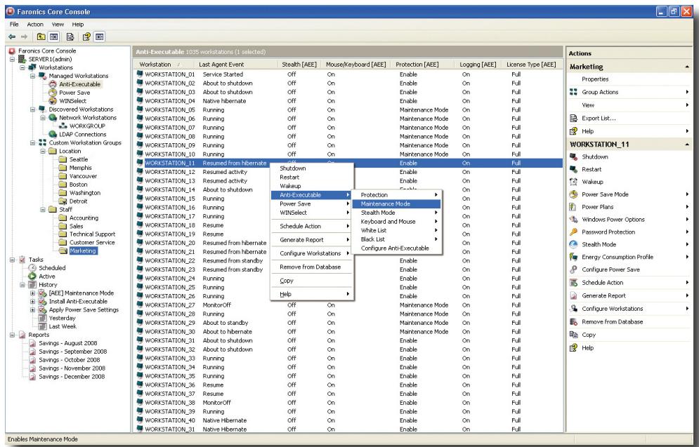 FARONICS ANTI-EXECUTABLE - Respect de la conformité des postes de travail - 2