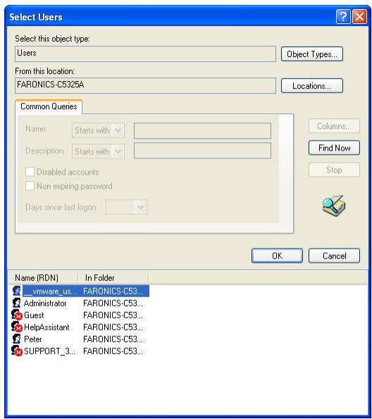 FARONICS ANTI-EXECUTABLE STANDARD - Adding an Anti-Executable Administrator or Trusted User - 3