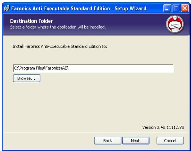 FARONICS ANTI-EXECUTABLE STANDARD - Installation Overview - 4