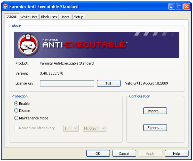 FARONICS ANTI-EXECUTABLE STANDARD - Using Anti-Executable - 1
