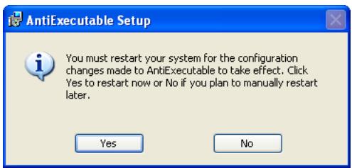 FARONICS ANTI-EXECUTABLE STANDARD - Uninstalling using the Setup Wizard - 6