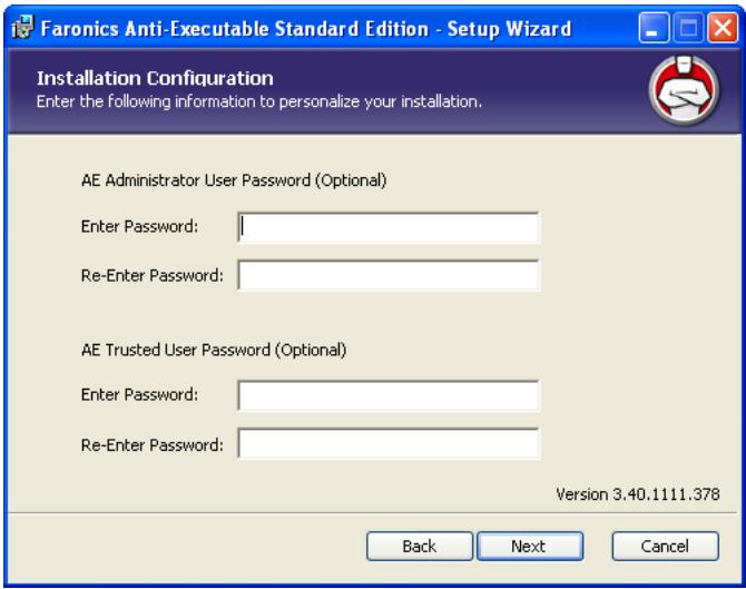 FARONICS ANTI-EXECUTABLE STANDARD - Installation Overview - 5