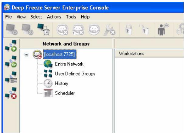 FARONICS DEEP FREEZE SERVER ENTERPRISE - Building a User Defined Group Structure - 1