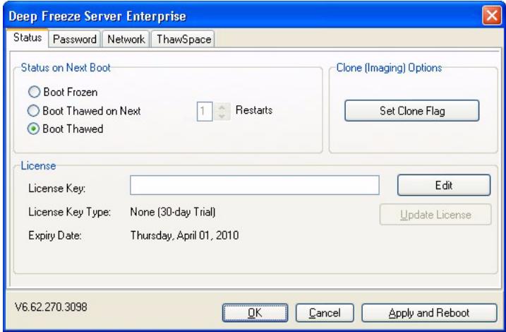 FARONICS DEEP FREEZE SERVER ENTERPRISE - Installing Using Imaging - 1