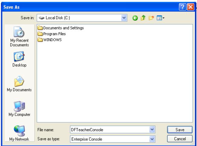 FARONICS DEEP FREEZE SERVER ENTERPRISE - Creating a Customized Deep Freeze Server Enterprise Console - 3