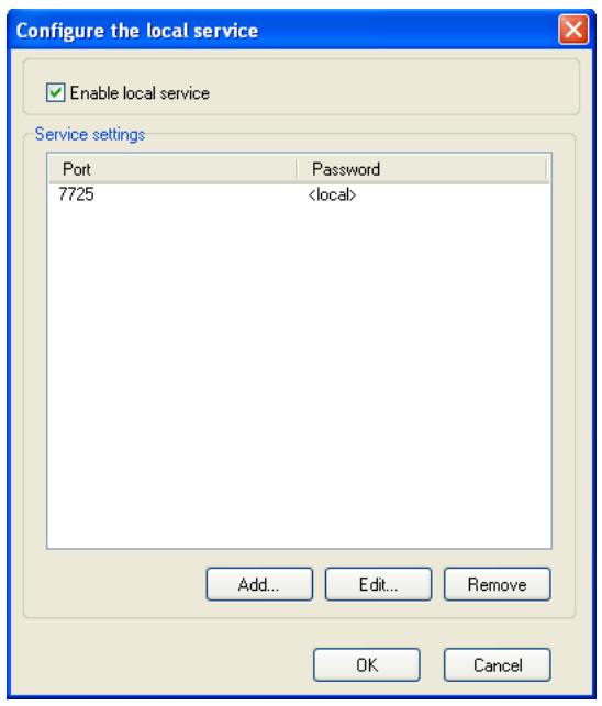FARONICS DEEP FREEZE SERVER ENTERPRISE - Configuring the local service - 1