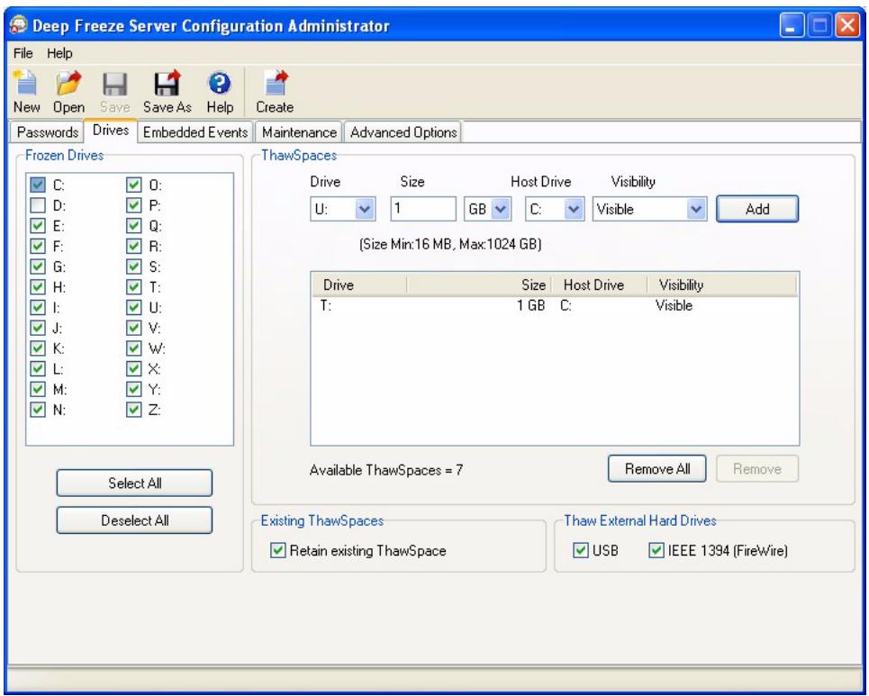 FARONICS DEEP FREEZE SERVER ENTERPRISE - ThawSpace - 1
