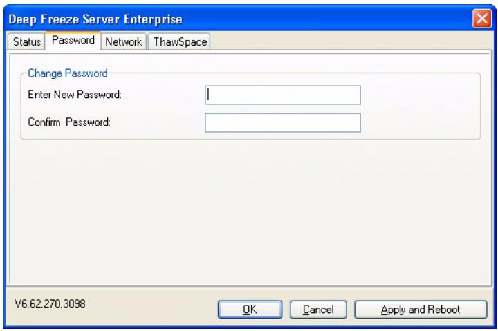 FARONICS DEEP FREEZE SERVER ENTERPRISE - Password Tab - 1