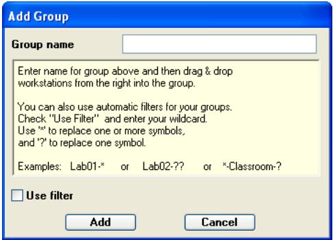FARONICS DEEP FREEZE SERVER ENTERPRISE - Adding a New Group - 1