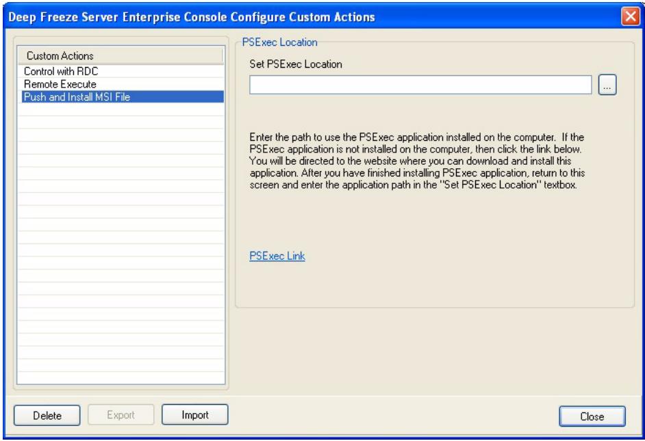 FARONICS DEEP FREEZE SERVER ENTERPRISE - Push and Install MSI file - 1