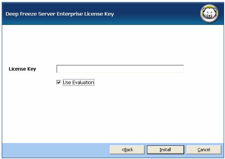 FARONICS DEEP FREEZE SERVER ENTERPRISE - Installing Deep Freeze Server Configuration Administrator and Enterprise Console - 4